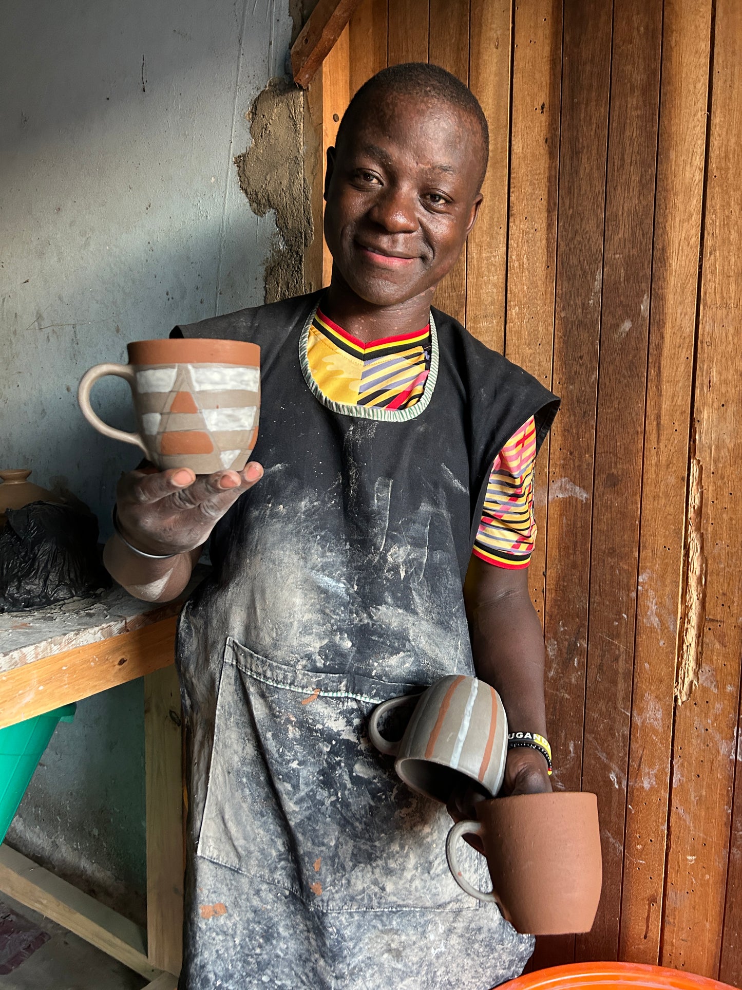 Ugandan Ceramic Tea and Coffee Mugs (Giza)