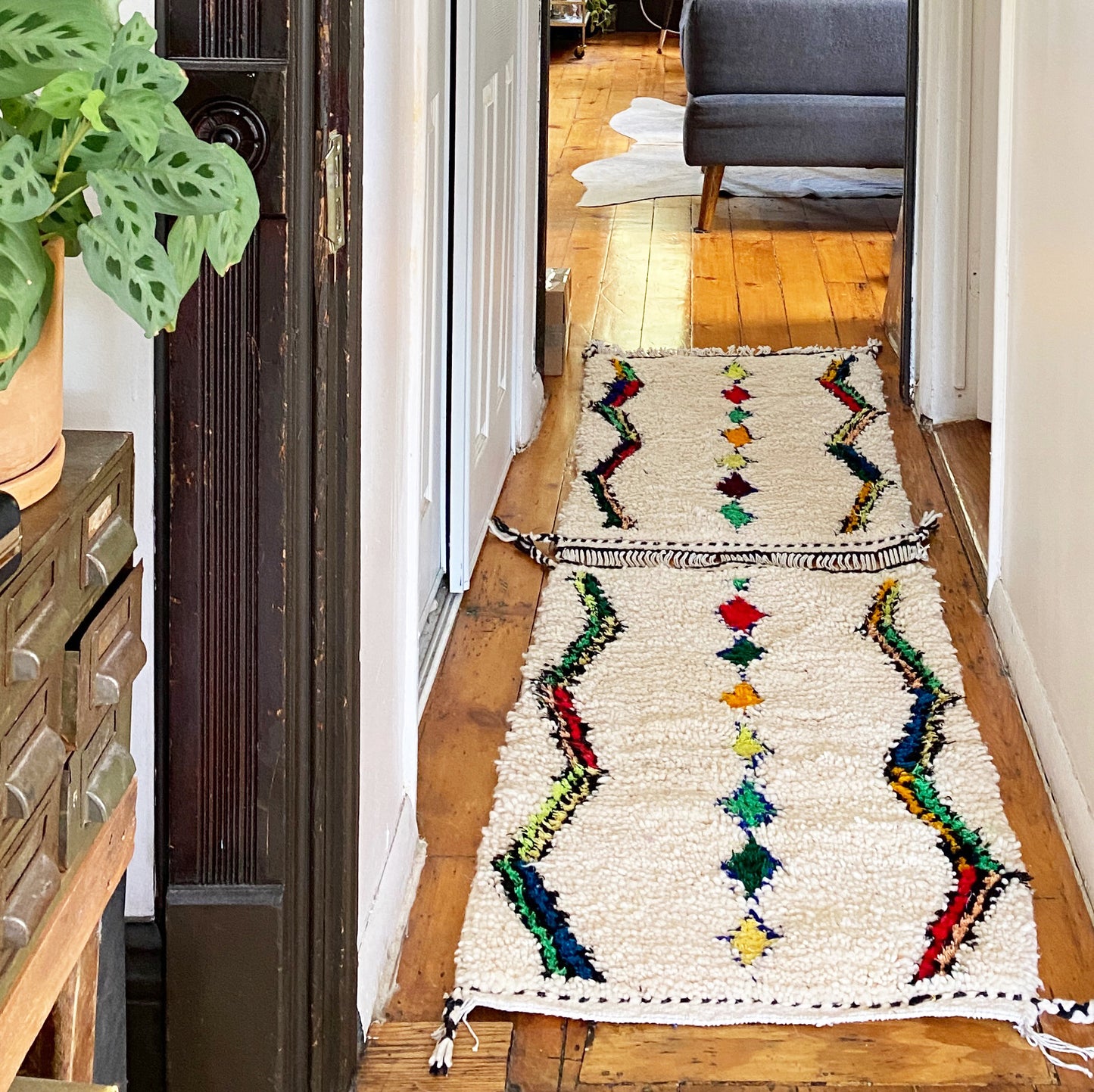 Moroccan Runner - Zig Zag Rainbow