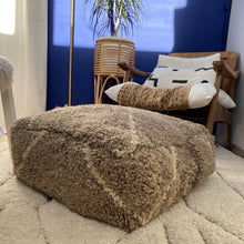 Load image into Gallery viewer, Berber Moroccan Pouf - Sahara Sands
