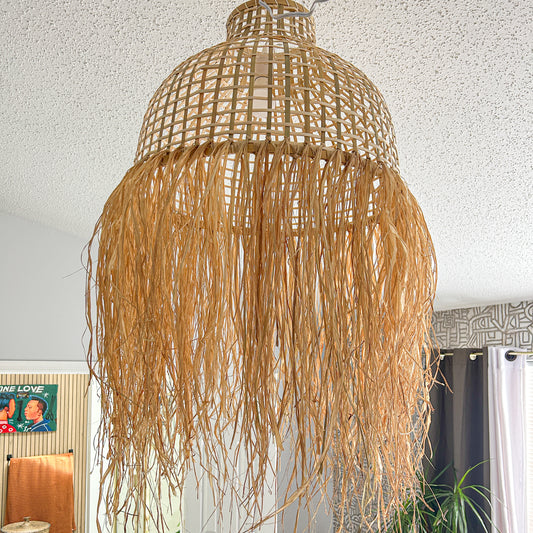 Kisenso Raffia Lampshade