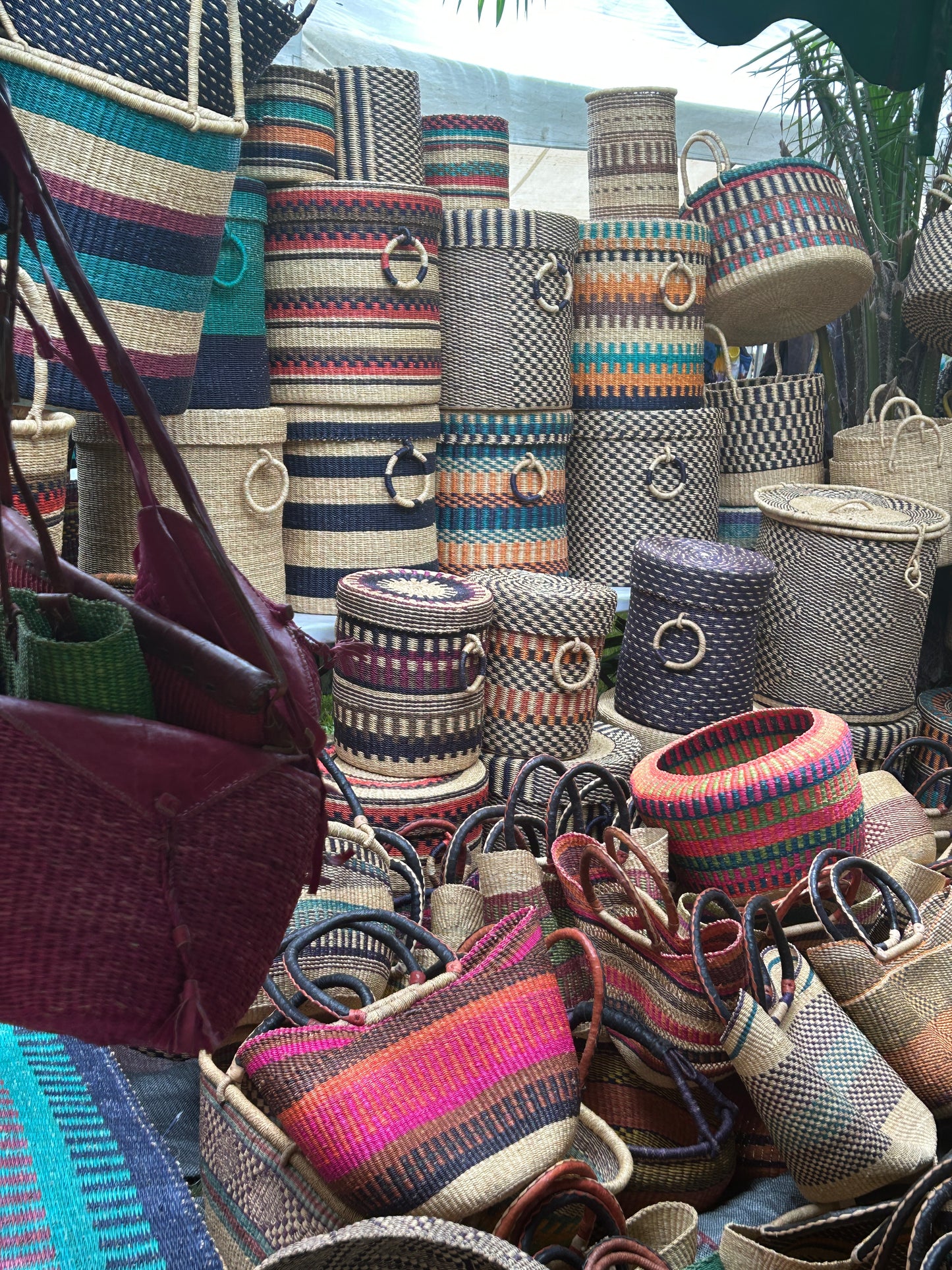 Bolga Baskets from Ghana