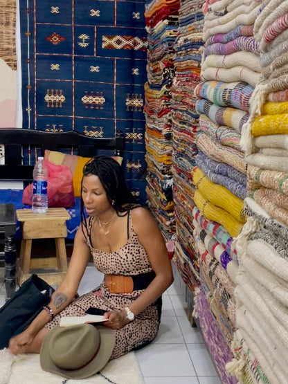 Ethical shopping in Marrakech.