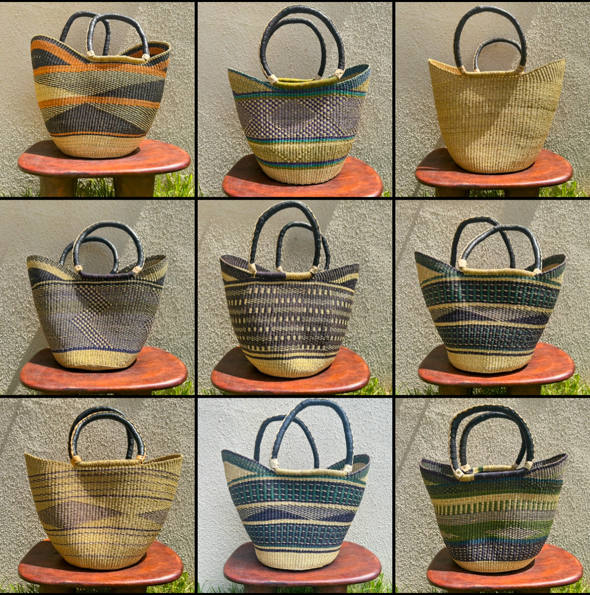 Bolga Baskets from Ghana