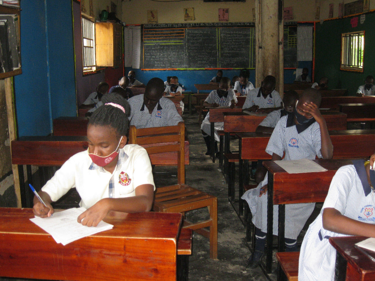 Social impact partner Suubi School classroom, giving back to primary and secondary education in Uganda.