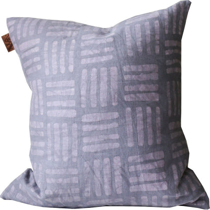 Batik Mauve HASH Mark Pillow Covers